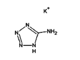 Fine Chemicals Potassium Salt of 5 Amino 1H Tetrazole (K5-AT) - Chemical Structure