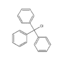 Fine Chemicals Trityl Chloride - Chemical Structure