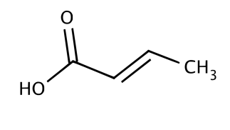 Glentham Life Sciences Crotonic acid (GK0990) - Structure