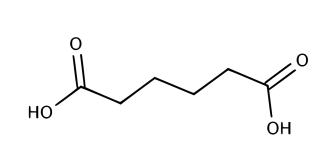 Glentham Life Sciences Adipic acid (GK2348) - Structure