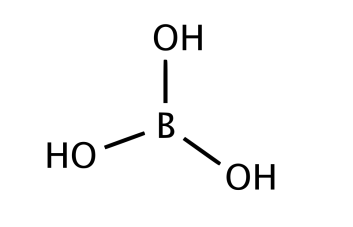 Glentham Life Sciences Boric acid (GE4425) - Structure