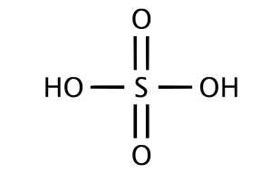 Glentham Life Sciences Sulfuric acid (GK4767) - Structure