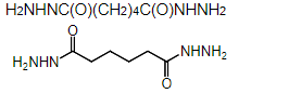KH Neochem Americas ADH (Adipic Dihydrazide) - Chemical Structure