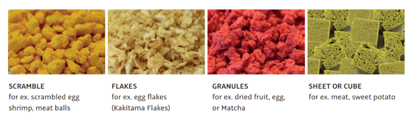 Taiyo GmBH Microwave dried Flakes - Technical Details - 1