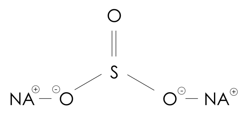 Esseco USA Decharacterized Sodium Sulfite (1CS22R) - Structure