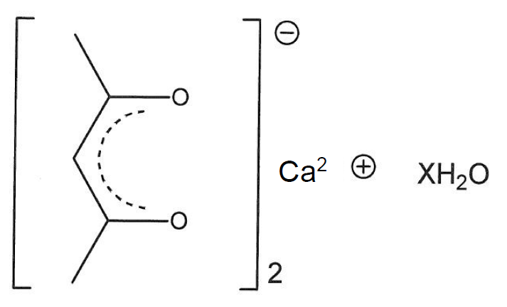 FARMetl™ Calcium Acetylacetonate Hydrate (345909-31-1) - Product Structure