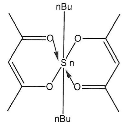FARMetl™ Dibutyltin Bis Acetylacetonate (SNAC) (22673-19-4) - Product Structure