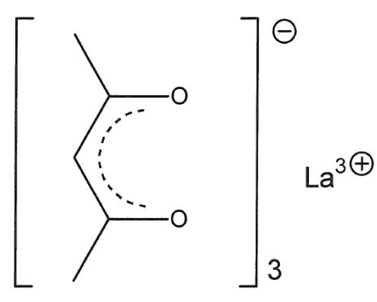 FARMetl™ Lanthanum Acetylacetonate Hydrate (64424-12-0) - Product Structure