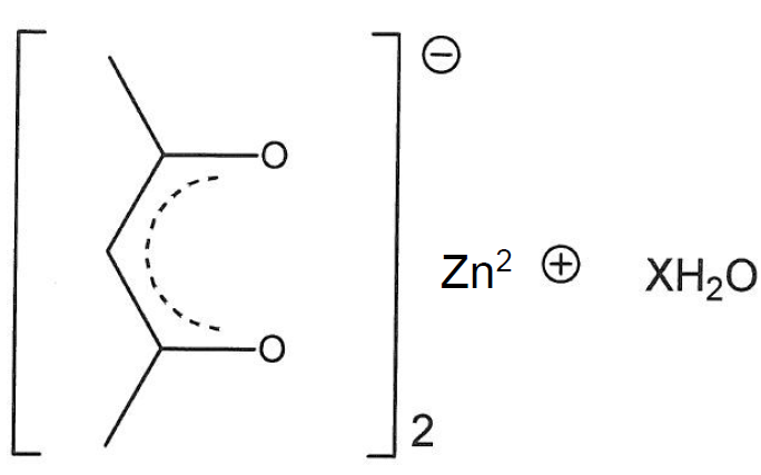 FARMetl™ Zinc(II) Acetylacetonate Hydrate (108503-47-5) - Product Structure