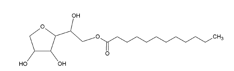 Mosselman Sorbitan Monolaurate (1338-39-2) - Chemical Structure