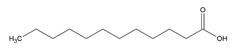 Mosselman Lauric Acid - Feed Grade (143-07-7) - Chemical Structure