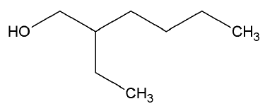 Mosselman 2-ethylhexanol (104-76-7) - Chemical Structure