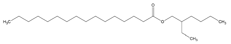 Mosselman 2-ethylhexyl Palmitate (29806-73-3) - Chemical Structure