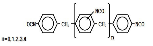 Kumho Mitsui Chemicals COSMONATE CG-35S - Chemical Structure