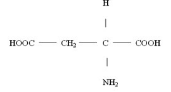 Yantai Hengyuan Bioengineering L-aspartic acid - Chemical Structure