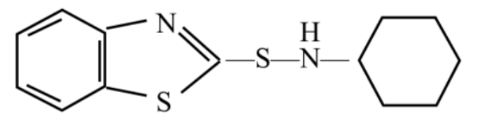 Shandong Sunsine Chemical CBS (CZ) Particle - Structural Formula