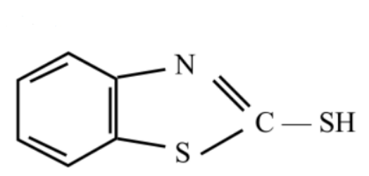 Shandong Sunsine Chemical MBT (M) Oil Powder - Structural Formula