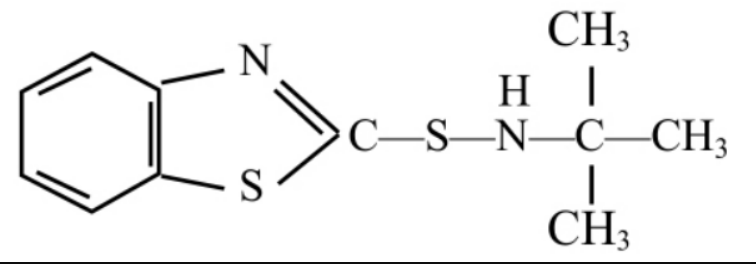 Shandong Sunsine Chemical TBBS (NS) Powder - Structural Formula