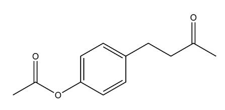 Arran Chemicals 4-(4-Acetoxyphenyl)-2-butanone - Chemical Structure