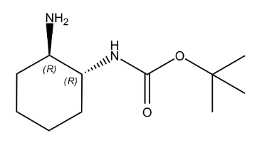 Arran Chemicals (1R,2R)-trans-N-Boc-1,2-diaminocyclohexane - Chemical Structure