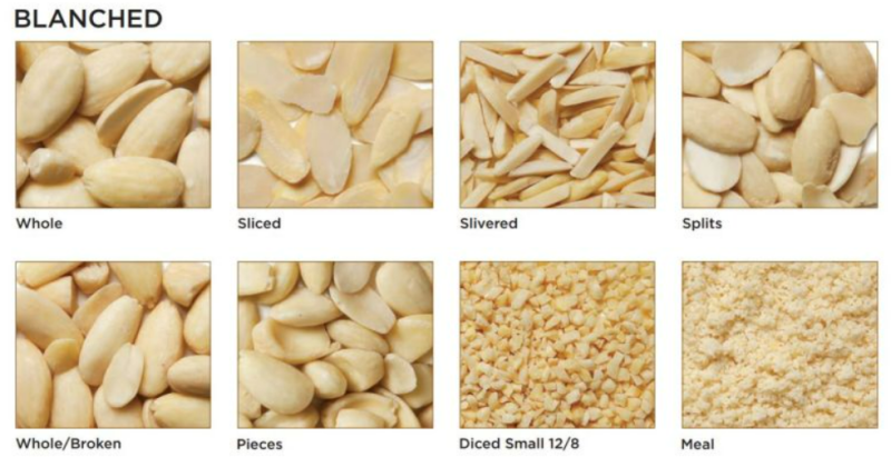 ProIngredients Blanched Whole/Broken Blanched Pieces Manufactured Almonds - Product Highlights - 1