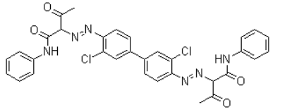 Hangzhou Dimacolor Benzidine Yellow G (PY 12) - Structural Formula