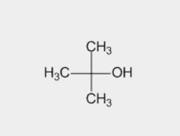 J&K Scientific tert-Butanol, 99.5%, ACS reagent - Structural Formula