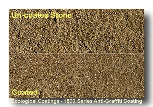Ecological Coatings Clear Anti-Graffiti Coating 1800 Series - Product Highlights