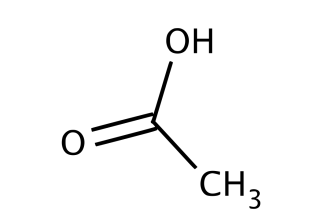 Glentham Life Sciences Acetic acid (GV2353) - Structure