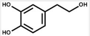 HTEssence® Hydroxytyrosol Powder Cosmetic - Chemical Structure