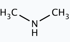 Molekula Dimethylamine, 2M in Tetrahydrofuran (90026393) - Molecular Structure