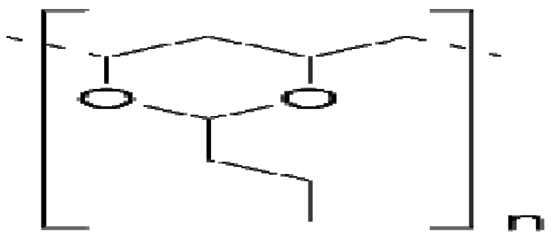 Dragonbural Polyvinyl Butyral (B-70 grade) - Structural Formula