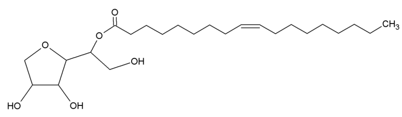 Mosselman Sorbitan Monooleate N2 - Food Grade (1338-43-8) - Chemical Structure
