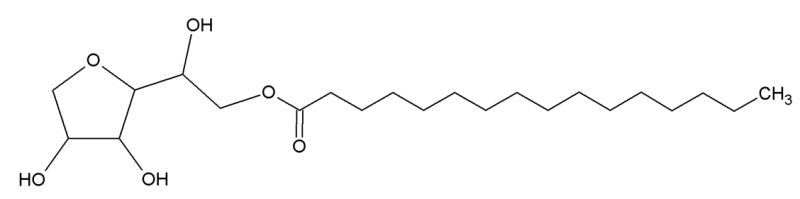 Mosselman Sorbitan Monopalmitate EP 10 (26266-57-9) - Chemical Structure