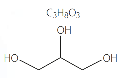 MASCEROL™ Glycerine 99.7 USP, non-GMO - Chemical Formula And Structure