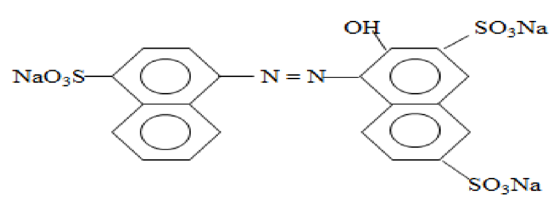 Neelicol Amaranth - Chemical Structure