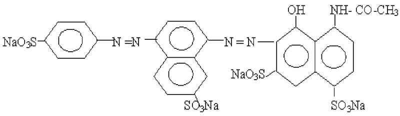 Neeligran Black PN Granular - Chemical Structure