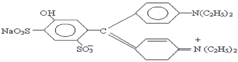 Neeligran Patent Blue V Granular - Chemical Structure