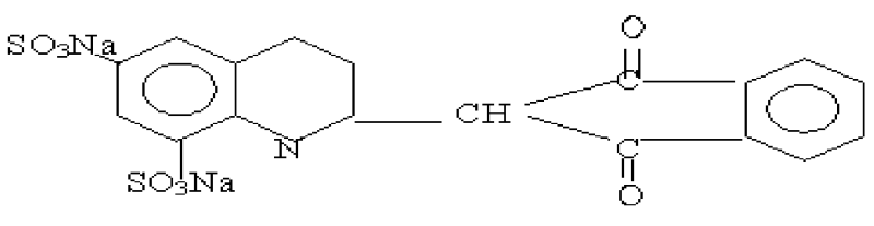 Neeligran Quinoline Yellow WS Granular - Chemical Structure