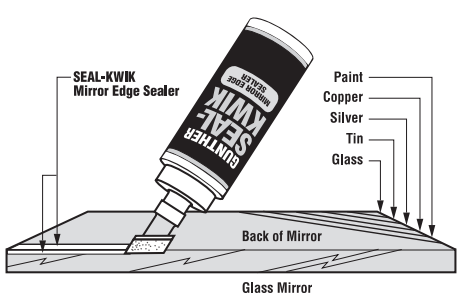 H.B. Fuller Seal-Kwik™ Mirror Edge Sealer - Application Instructions