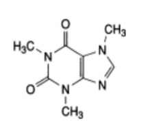 CSPC Nutritionals Caffeine Anhydrous (Powder) - Structural Formula