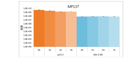Bioflag Lactobacillus paracasei MP137 - Product Characteristics - 1