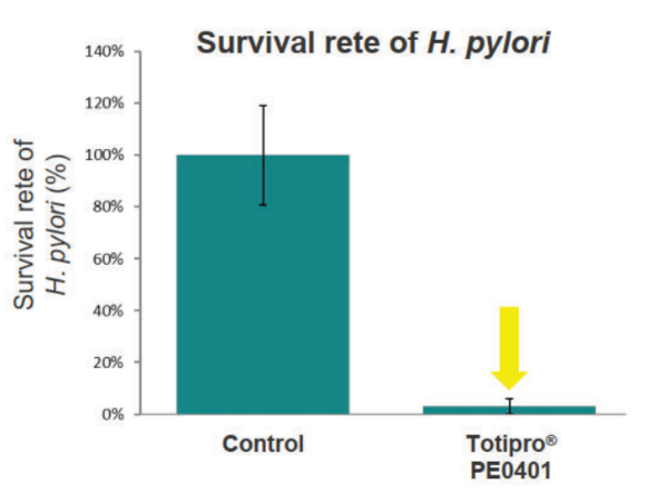 Totipro® Postbiotics Powder (PE0401) - Totipro® PE0401 Inhibit H. Pylori To Support Stomach Health - 1