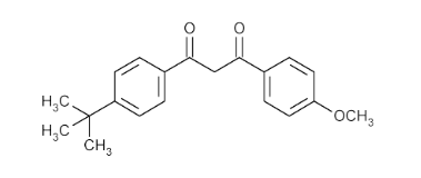 Avobenzone - Chemical Structure