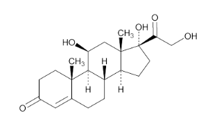 Hydrocortisone - Chemical Structure