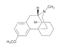 Dextromethorphan - Chemical Structure