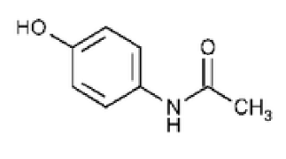 Acetaminophen - Chemical Structure