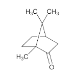 Camphor - Chemical Structure