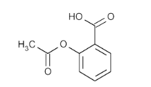 Pharm Rx Aspirin Chemical Structure