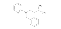 Tripelennamine Hydrochloride Chemical Structure- 1